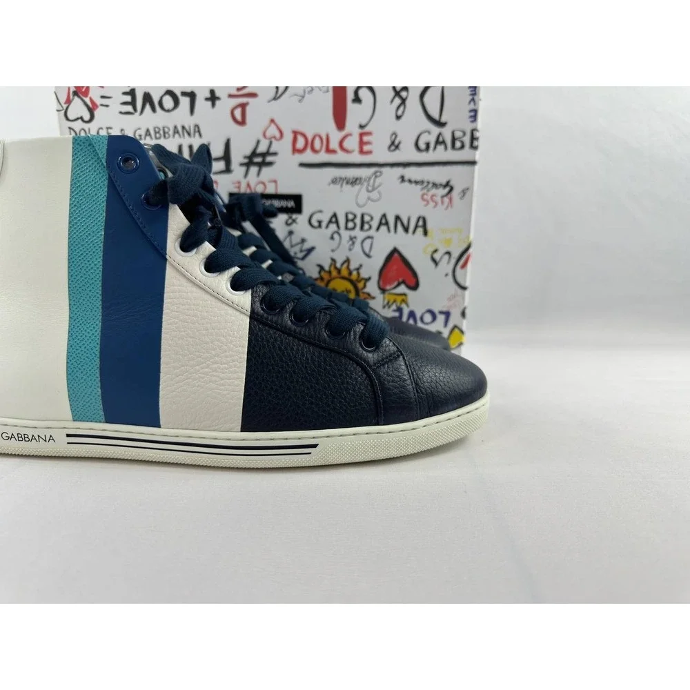 Dolce & Gabbana Saint Tropex High Sneakers Men's Size 10.5